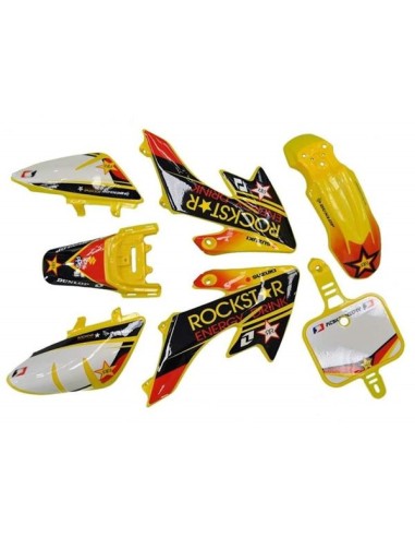 Kit déco + Kit plastique ROCKSTAR CRF-50 - PitRacing