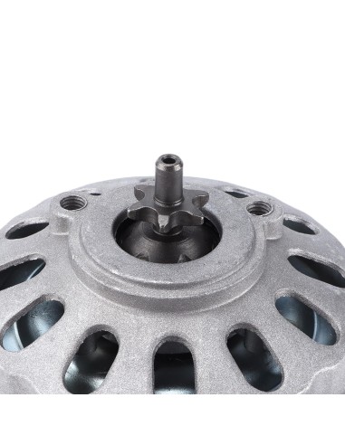 Cloche d'embrayage Racing alu 6 dents petit maillon Pocket bike / Pocket quad - PitRacing