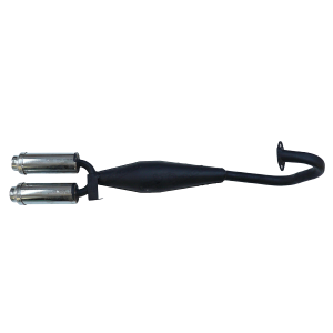 Pot d' échappement DOUBLE SORTIE Pocket Bike / Pocket piste - PitRacing