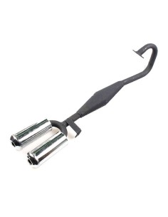 Pot d' échappement DOUBLE SORTIE Pocket Bike / Pocket piste - PitRacing