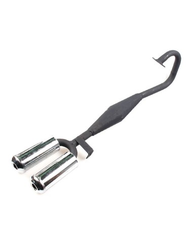 Pot d' échappement DOUBLE SORTIE Pocket Bike / Pocket piste - PitRacing