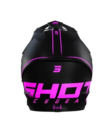 Casque Shot Adulte Furious Raw 3.0 BLACK / PINK