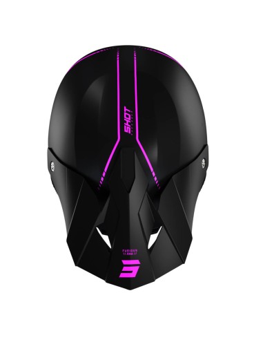 Casque Shot Adulte Furious Raw 3.0 BLACK / PINK