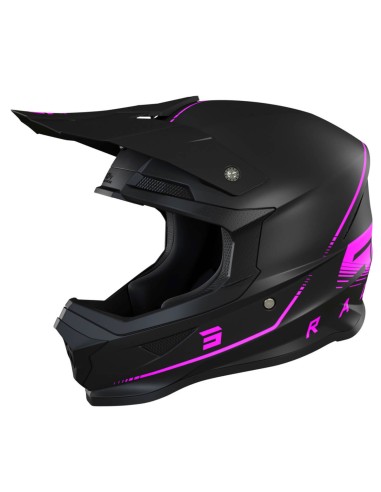 Casque Shot Adulte Furious Raw 3.0 BLACK / PINK