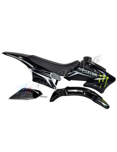 Kit déco + Kit plastique MONSTER TTR90 / orion AGB 27 / Sohoo / 99 - PitRacing