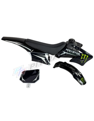 Kit déco + Kit plastique MONSTER TTR90 / orion AGB 27 / Sohoo / 99 - PitRacing