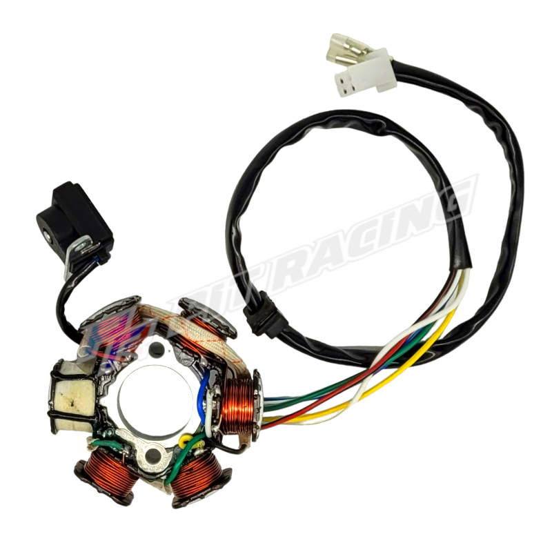 Stator d' allumage 6 pôles Scooter GY6 démarrage électrique - PitRacing