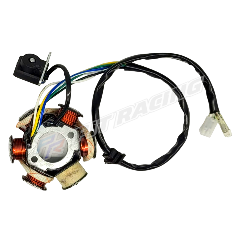 Stator d' allumage 6 pôles Scooter GY6 démarrage électrique - PitRacing