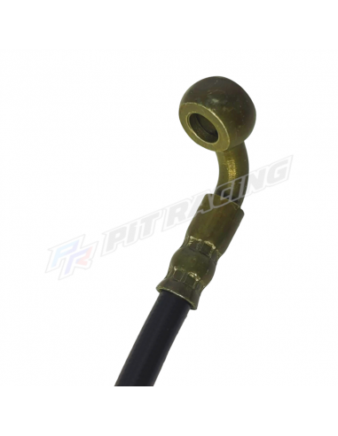 Durite renforcée de frein avant 1m20 8 / 8 mm pour dirt bike / pit bike