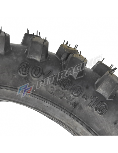 Pneu pw 50 pour dirt bike / pit bike 10" Mixte 3.00 - 10 - PitRacing