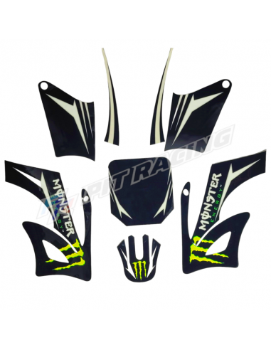 Kit déco + Kit plastique MONSTER TTR90 / orion AGB 27 / Sohoo / 99 - PitRacing