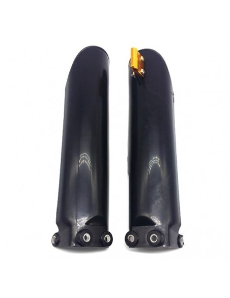 Cache fourche inversée noir modèle 2 pour dirt bike / pit bike standard - PitRacing