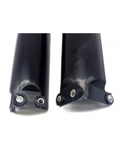 Cache fourche inversée noir modèle 2 pour dirt bike / pit bike standard - PitRacing