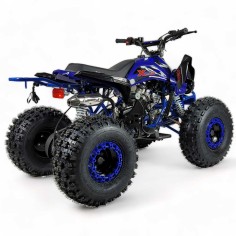 PROMO!!!!  Quad KRAFTMULLER Carbone 125 cc 8" + Marche arrière BLEU