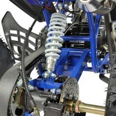 PROMO!!!!  Quad KRAFTMULLER Carbone 125 cc 8" + Marche arrière BLEU