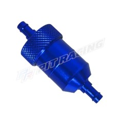 Filtre à essence alu bleu Gros débit Démontable