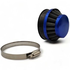 FILTRE À AIR BLEU POUR CARBU 15 MM POCKET BIKE / POCKET QUAD