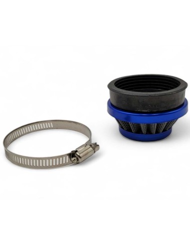 FILTRE À AIR BLEU POUR CARBU 15 MM POCKET BIKE / POCKET QUAD