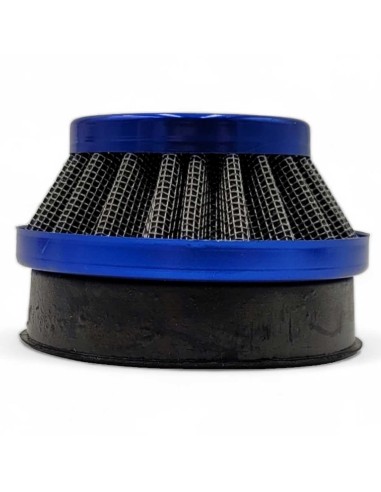 FILTRE À AIR BLEU POUR CARBU 15 MM POCKET BIKE / POCKET QUAD