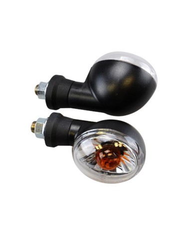CLIGNOTANT SCOOTER TEKNIX ADAPT. BOOSTER TRANSPARENT HOMOLOGUE CE