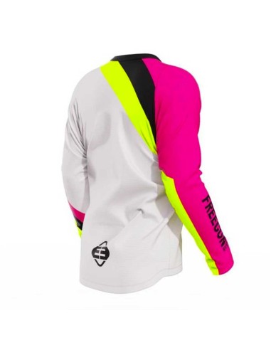 MAILLOT CROSS SHOT KID - BLANC