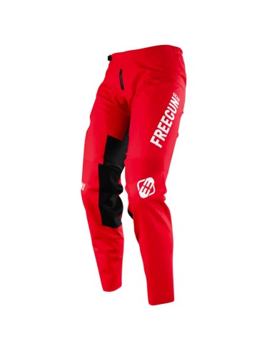 PANTALON CROSS ENFANT FREEGUN BY SHOT - ROUGE