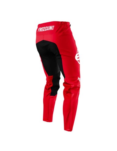 PANTALON CROSS ENFANT FREEGUN BY SHOT - ROUGE