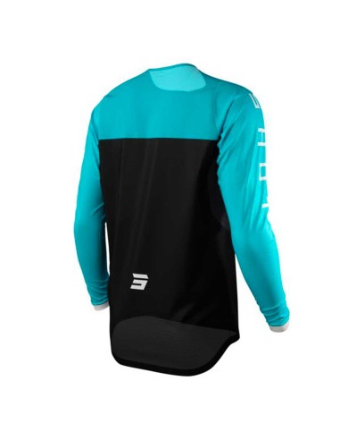 MAILLOT CROSS SHOT ADULTE - TURQUOISE
