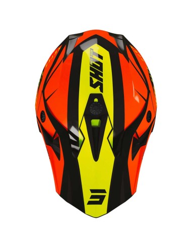 CASQUE CROSS ENFANT SHOT PULSE REVENGE - ORANGE