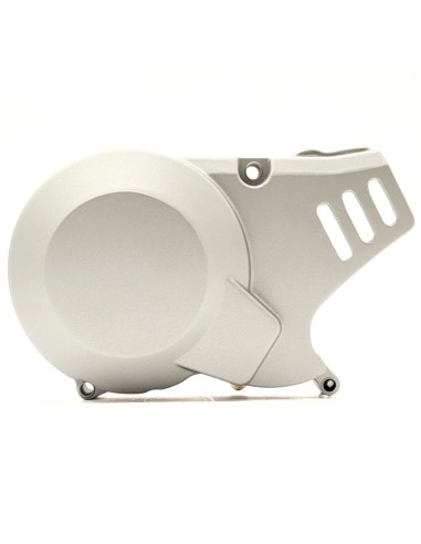 Carter d’allumage YX RACING gris clair en alu pour dirt bike / pit bike