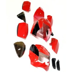 CARÉNAGE ROUGE POCKET QUAD 49CC COBRA/ RAZOR /KXD /NITRO