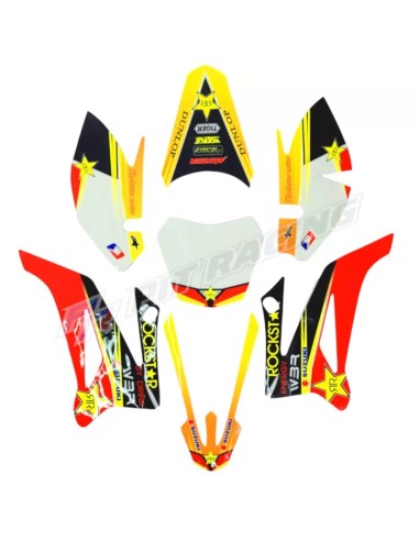 Kit déco + Kit plastique ROCKSTAR TTR 110 - PitRacing