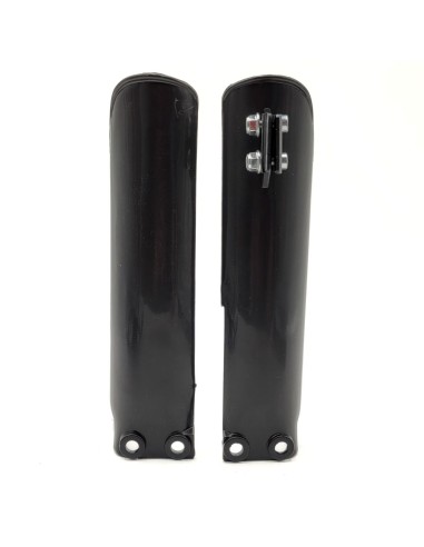 Cache fourche inversée noir modèle 2 ITALJET MX50 / BHR /  NRG / KRAFTMULLER / KAYO KT 50 cc