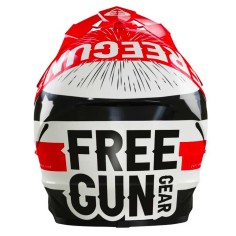 CASQUE SHOT BY FREEGUN ADULTE ROUGE LOAD GLOSSY