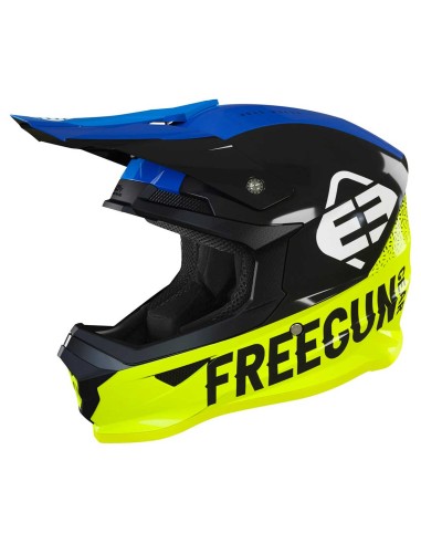 CASQUE SHOT BY FREEGUN ADULTE ATTACK NEON JAUNE