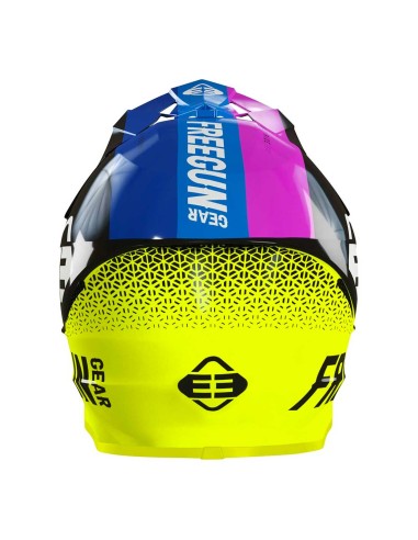 CASQUE SHOT BY FREEGUN ADULTE ATTACK NEON JAUNE