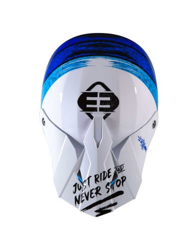 CASQUE SHOT BY FREEGUN ADULTE BLEU STRIPE GLOSSY