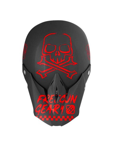 CASQUE SHOT BY FREEGUN ADULTE ROUGE SPEED MATT