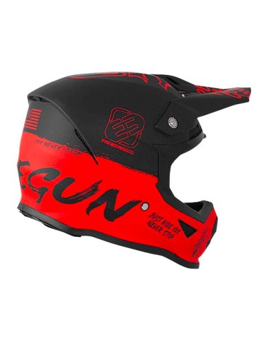 CASQUE SHOT BY FREEGUN ADULTE ROUGE SPEED MATT