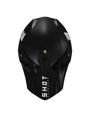 CASQUE SHOT ADULTE NOIR SOLID MATT