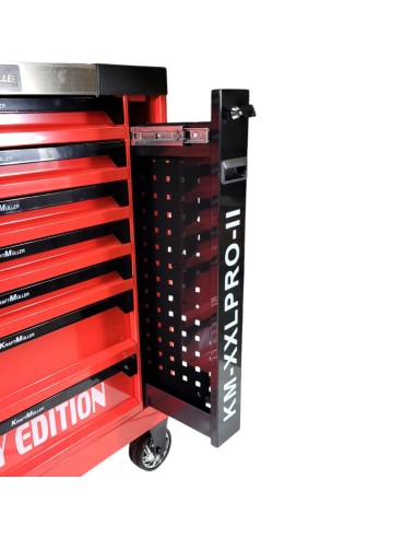 SERVANTE KRAFTMULLER DAILY EDITION XXL-PRO 7/7 ROUGE ET NOIR