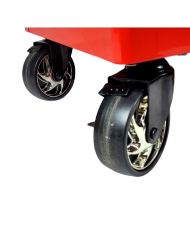 SERVANTE KRAFTMULLER DAILY EDITION XXL-PRO 7/7 ROUGE ET NOIR