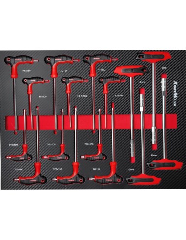 SERVANTE KRAFTMULLER DAILY EDITION XXL-PRO 7/7 ROUGE ET NOIR