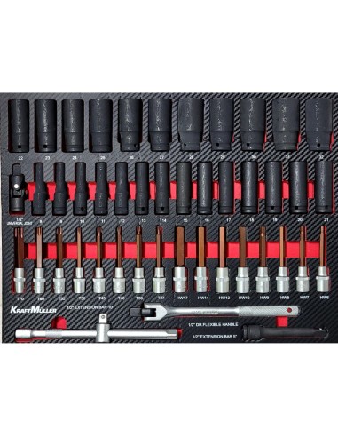 SERVANTE D'ATELIER KRAFTMULLER ULTRA EDITION 7/7 NOIR