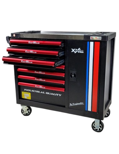 SERVANTE D'ATELIER KRAFTMULLER XXL EDITION 261 OUTILS VERSION FRANCE