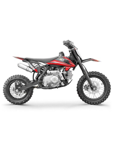 MINI MOTOCROSS ENFANT 70CC 12/10 MX70 ROUGE