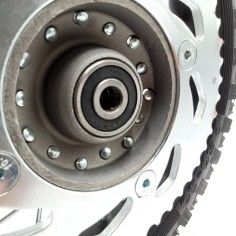 Roue arrière 10" complète ITALJET / NRG 50 cc 9 cv - PitRacing