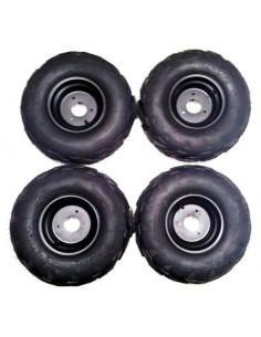 Pack de 4 Roue complète quad enfant 7" - PitRacing