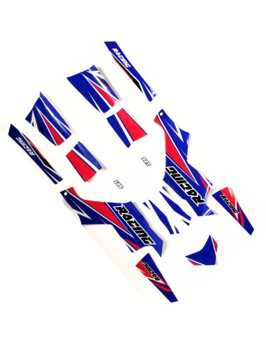 KIT DÉCO RACING BLEU QUAD ORION COMMANDER 125 CC AGA6