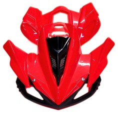 Carénage rouge UNI Pocket quad PYTHON ou CARBONE